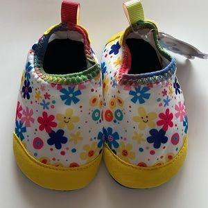 Toddler Non Slip Water Shoes Floral Size 5